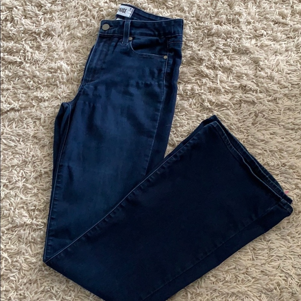 Paige High Rise Flare Denim
